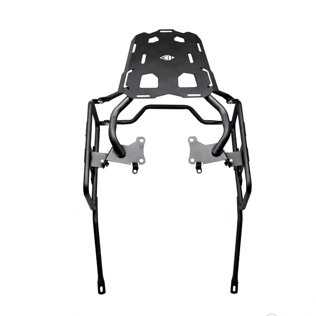 Legundary Honda CB200x Poseidon Saddlestay with carrier