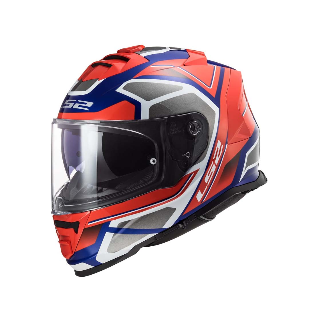 Ls2 Ff800 Storm Faster Red Blue Gloss