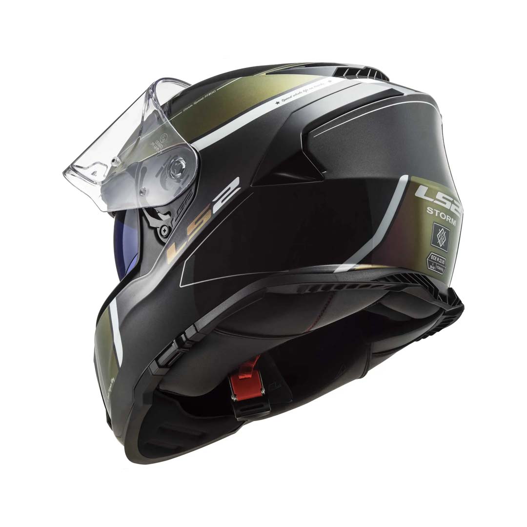 Ls2 Ff800 Storm Velvet Black Rainbow Special