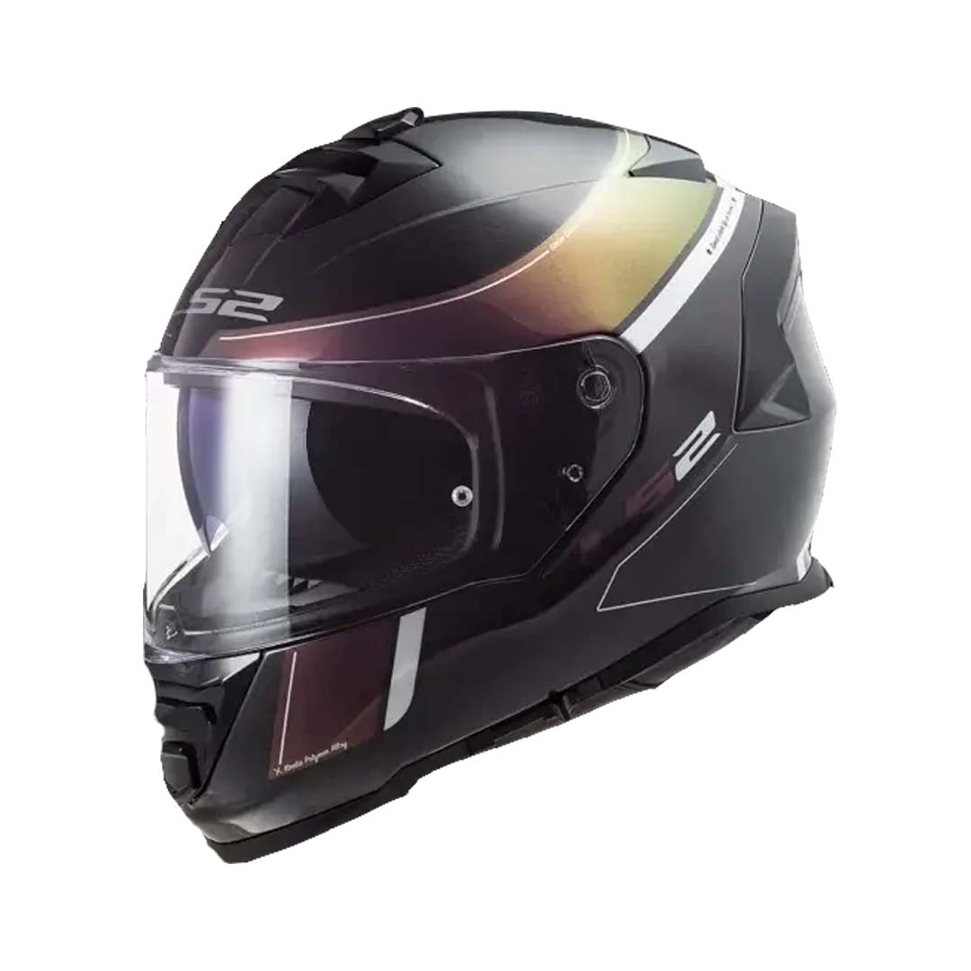 Ls2 Ff800 Storm Velvet Black Rainbow Special