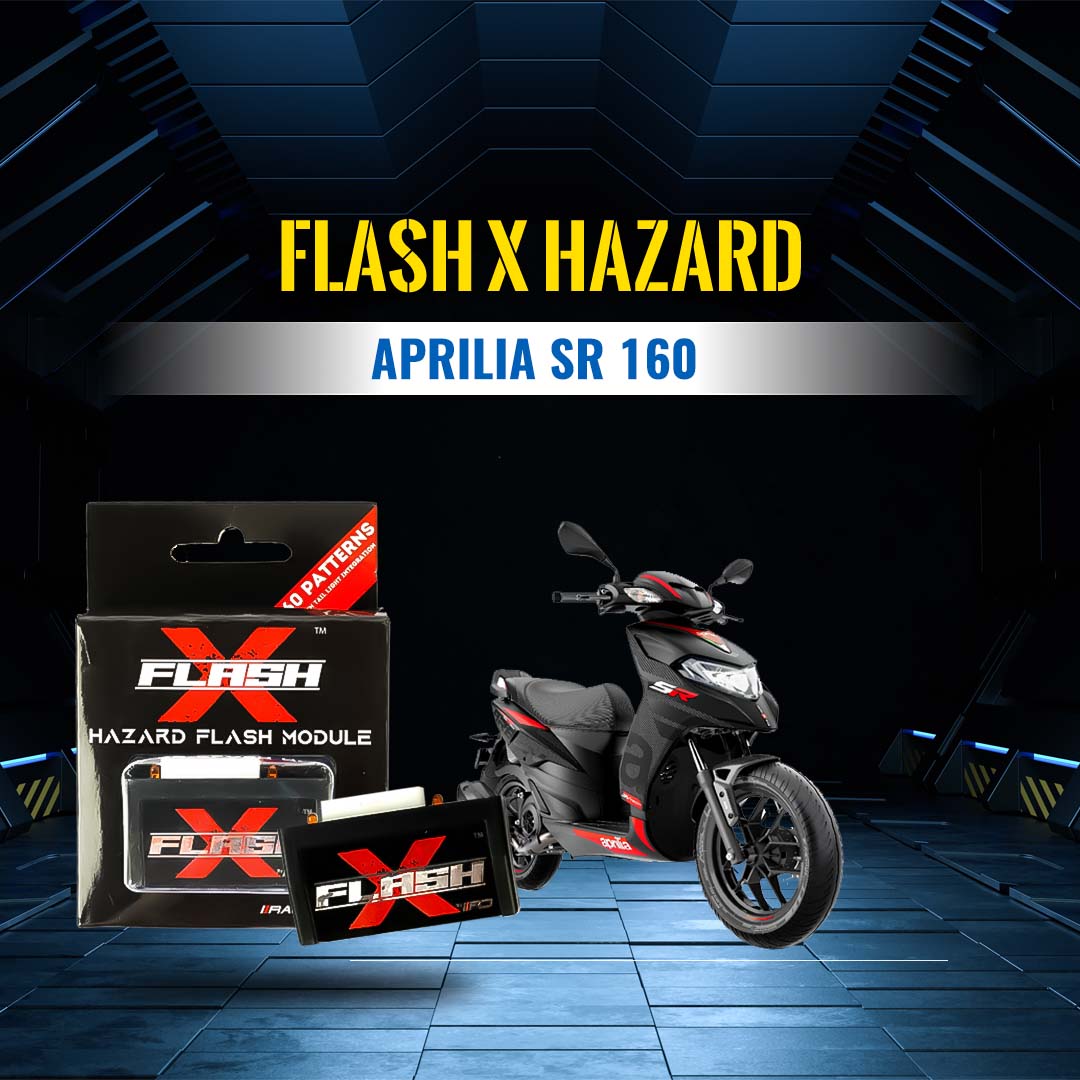 Flash X Hazard For Aprilia SR 160