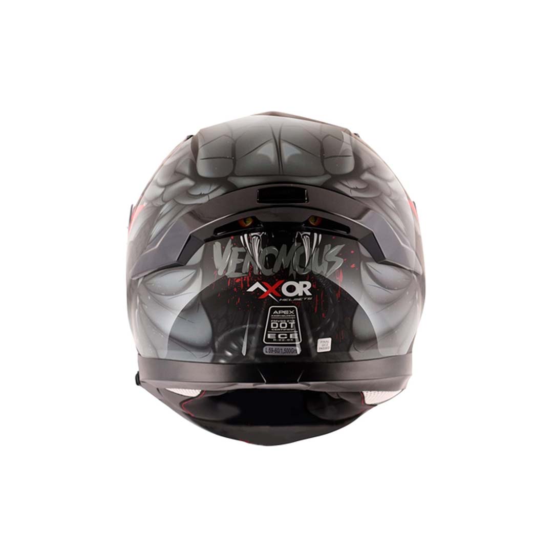Axor Apex Venomous Black Grey Helmet