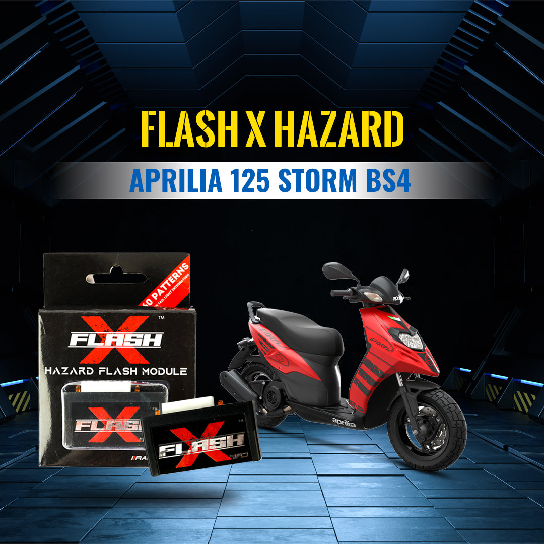 Flash X Hazard For Aprilia 125 Storm Bs4