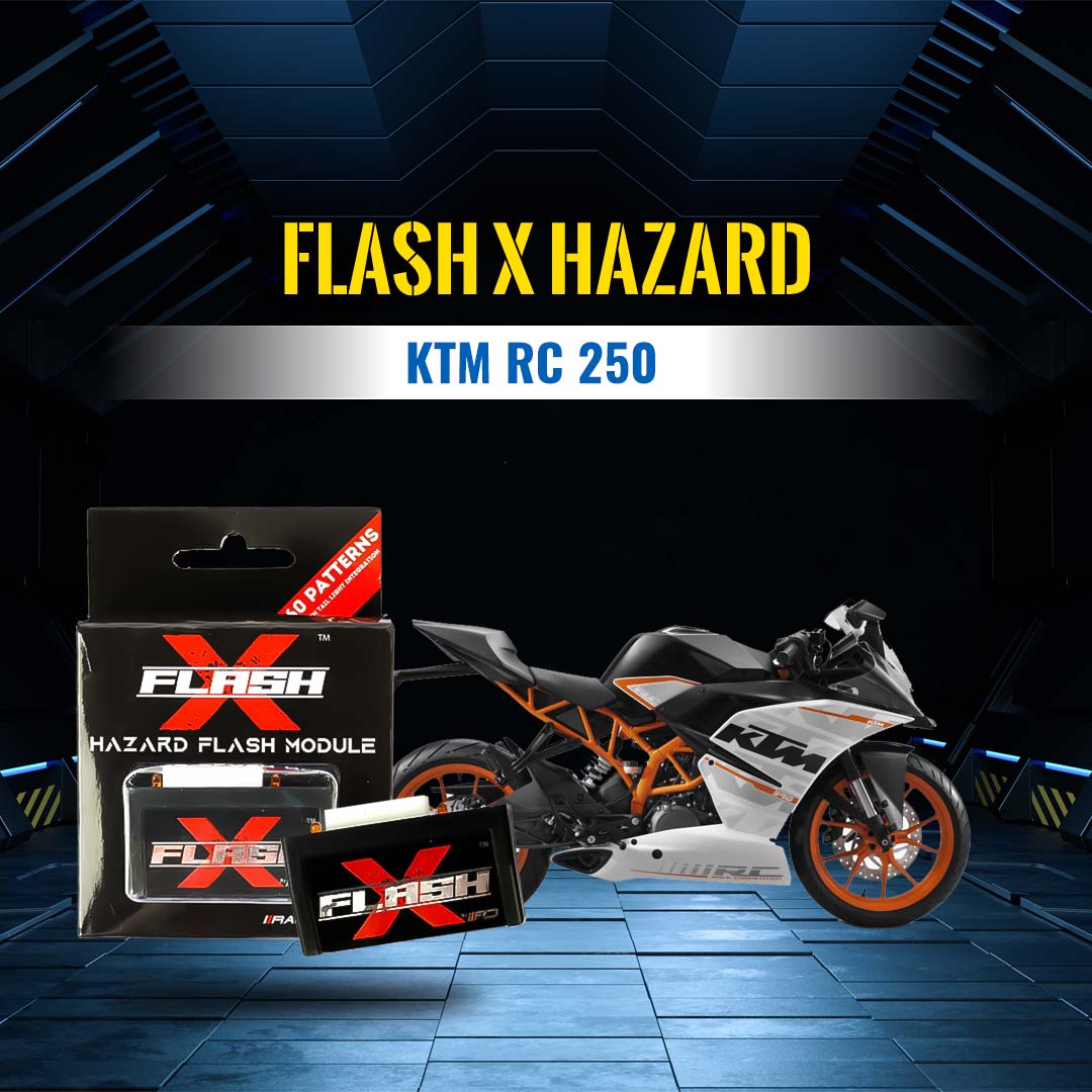 Flash X Hazard For KTM RC 250/Duke 250