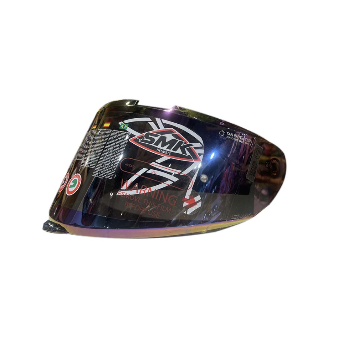 SMK Typhoon Helmet Rainbow Visor