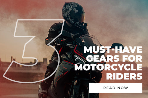3 Must-Have Gears For Motorcycle Riders
