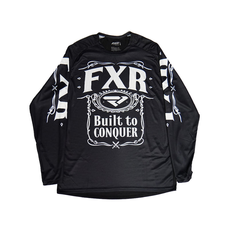 FXR Clutch Conquer Motocross Jersey Black White With Pant/Jersey/Pant