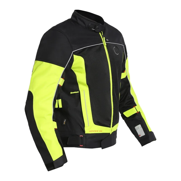 Royal Enfield Explorer V4 Pro Riding Jacket - NEON