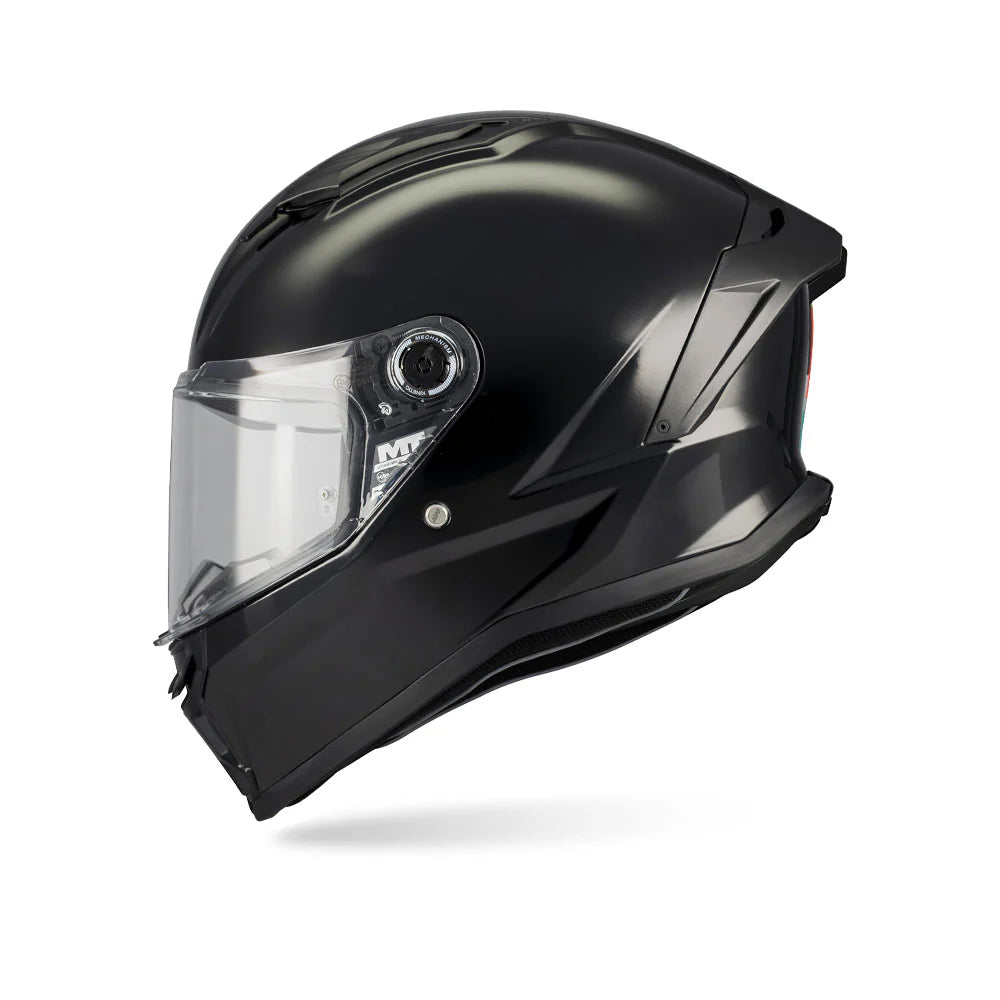 MT Stinger 2 Pure A1 Gloss Full Face Helmet – ECE 22.06 & 5-Star SHARP Rated Motorcycle Helmet