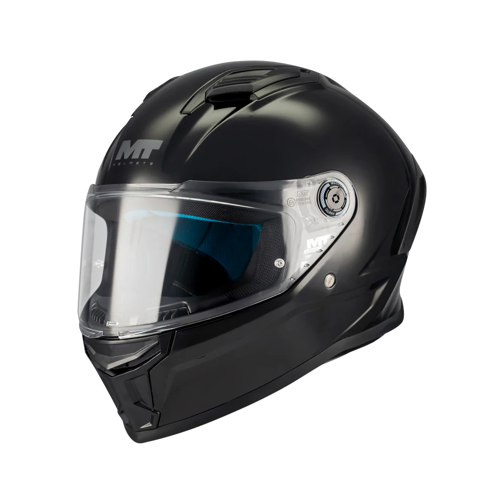 MT Stinger 2 Pure A1 Gloss Full Face Helmet – ECE 22.06 & 5-Star SHARP Rated Motorcycle Helmet