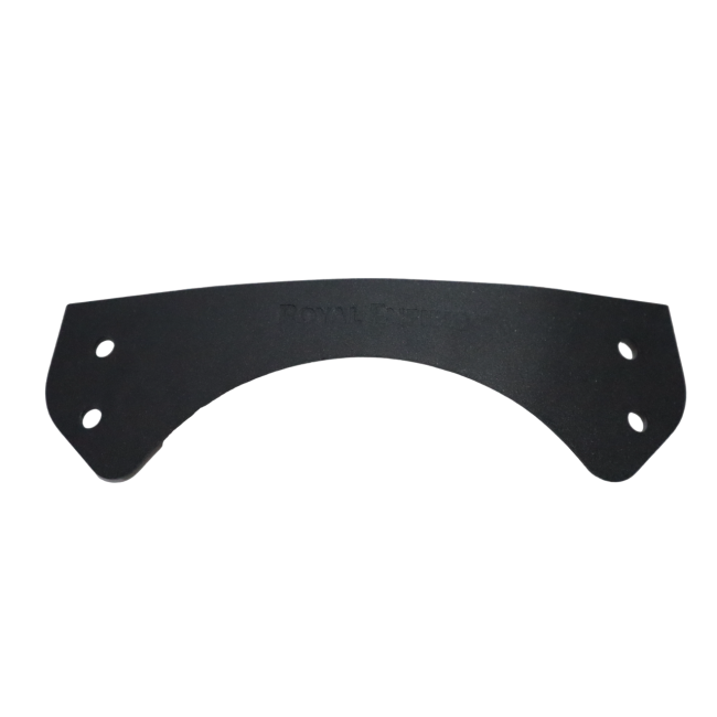 MotoCare Black Small Visor for Royal Enfield Hunter 350 – Stylish & Durable Wind Deflector