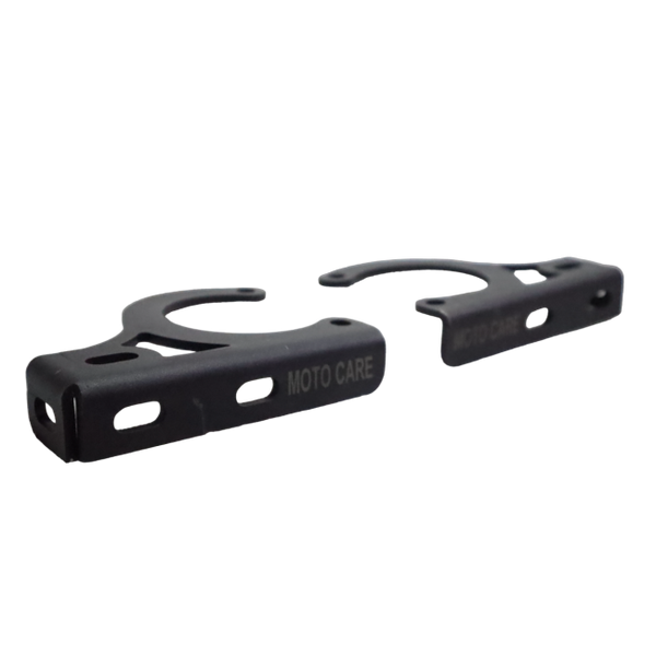 MotoCare Black Fog Light Clamp for Royal Enfield Himalayan