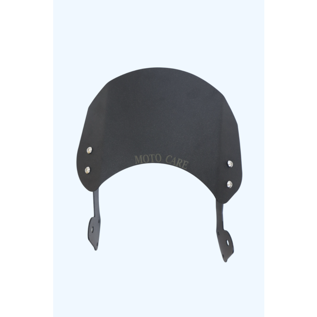MotoCare Small Metal Visor for Super Meteor 650 – Stylish & Durable Wind Protection