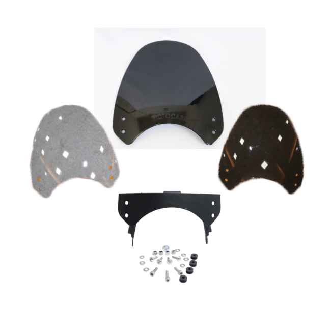 MotoCare Visor for Guerrilla 450 – Aerodynamic, Durable & Stylish