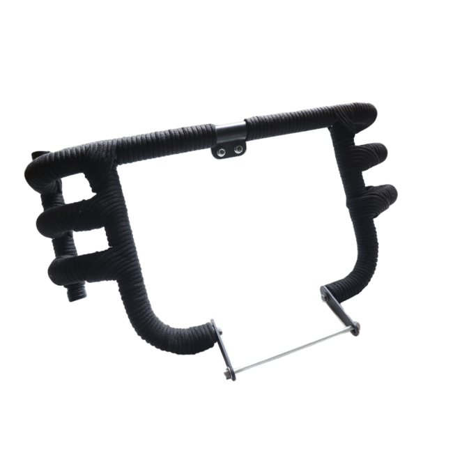 MotoCare Air Fly Crash Guard with Rope for Royal Enfield Classic 350 Reborn
