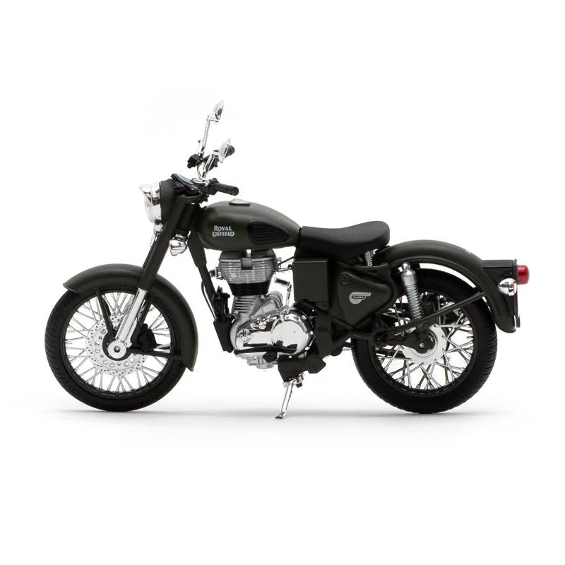 Maisto Royal Enfield Classic 500 Battle Green Scale Model