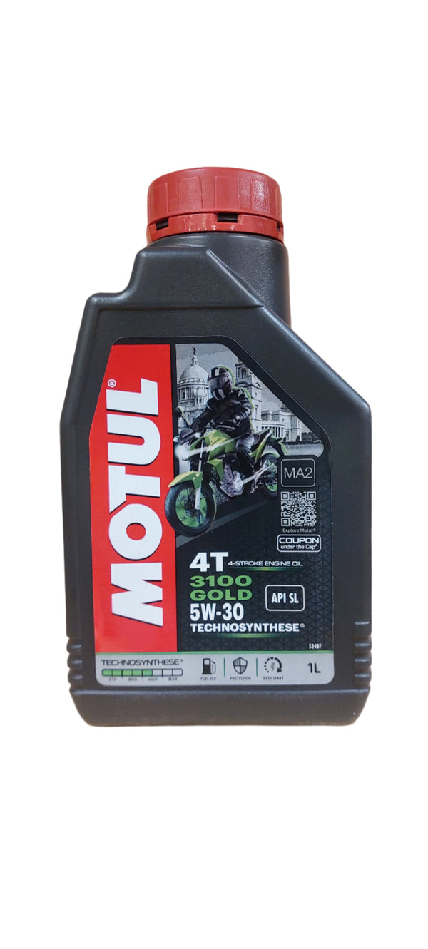 Motul 3100 4T Gold 5W-30 Semi Synthetic Engine Oil