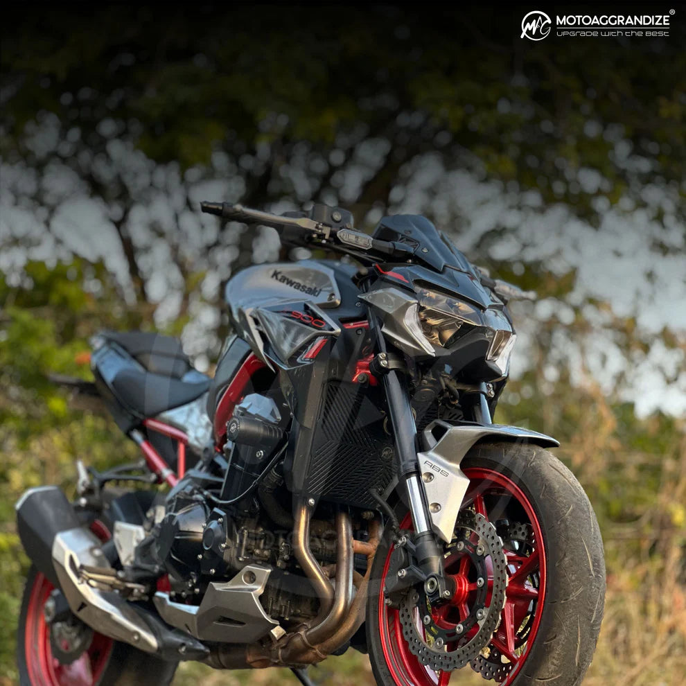 Motoaggrandize Frame Sliders / Crash Protectors for Kawasaki Z900