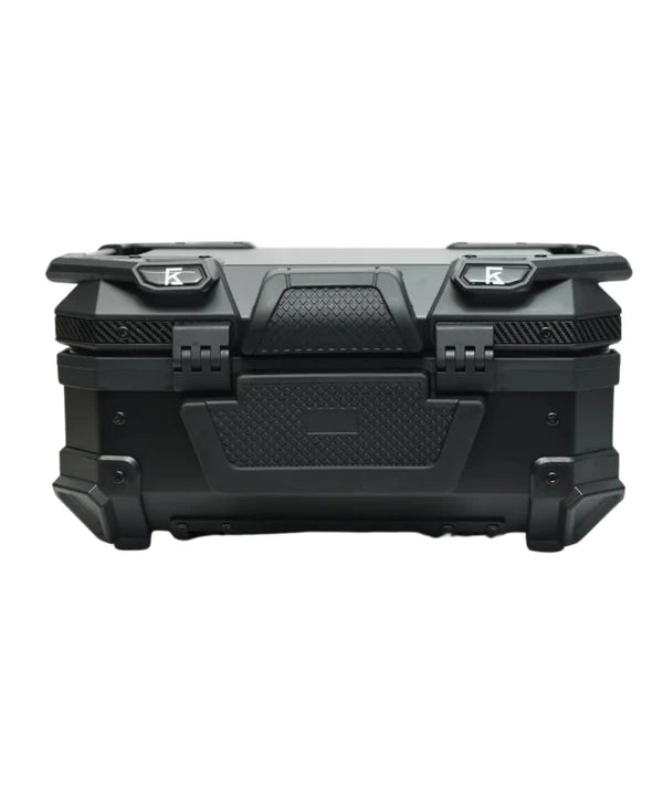 Kolga Bros Aluminium Alloy Carbon Moto Trunk 28L Top Box Black Yellow (KBMT-05-28)