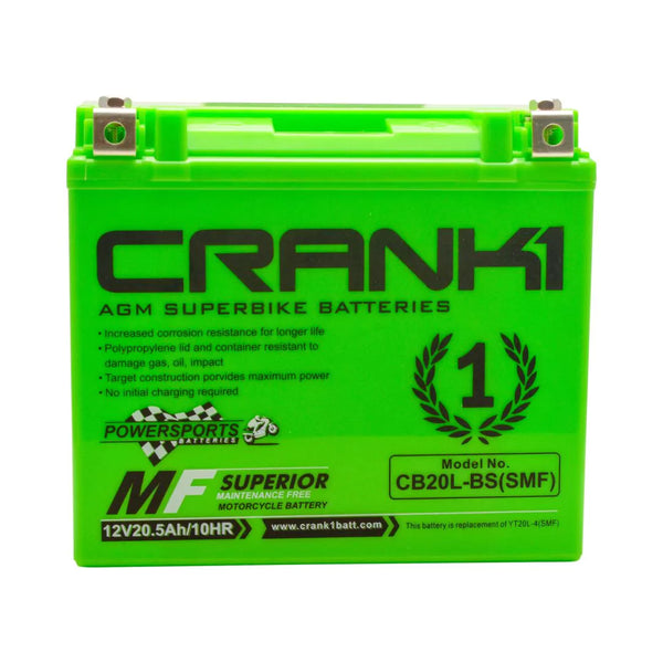 Crank1 Battery For Triumph Rocket III (2012-2018)