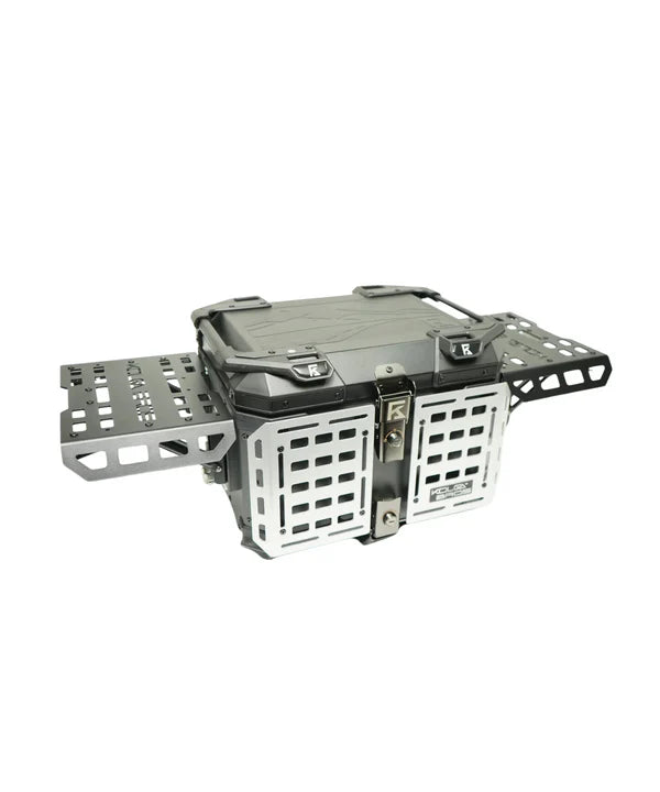 Kolga Bros Camper Moto Trunk Aluminium Alloy Top Box - Black