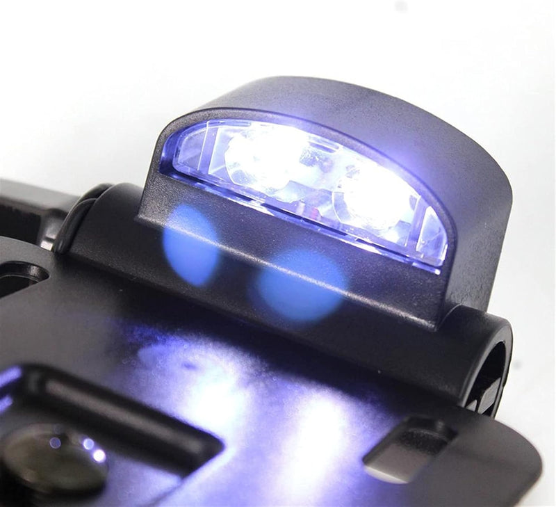 Aftermarket Number Plate Holder with Integrated LED Light