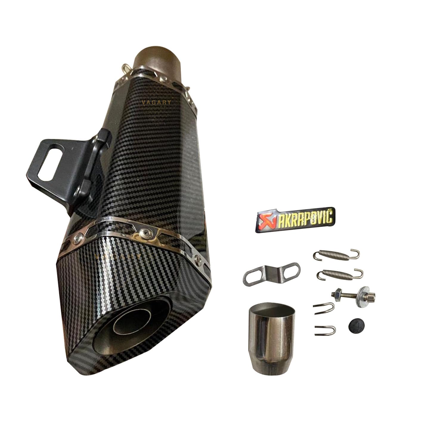 Akrapovic Short Can Carbon Fiber Exhaust