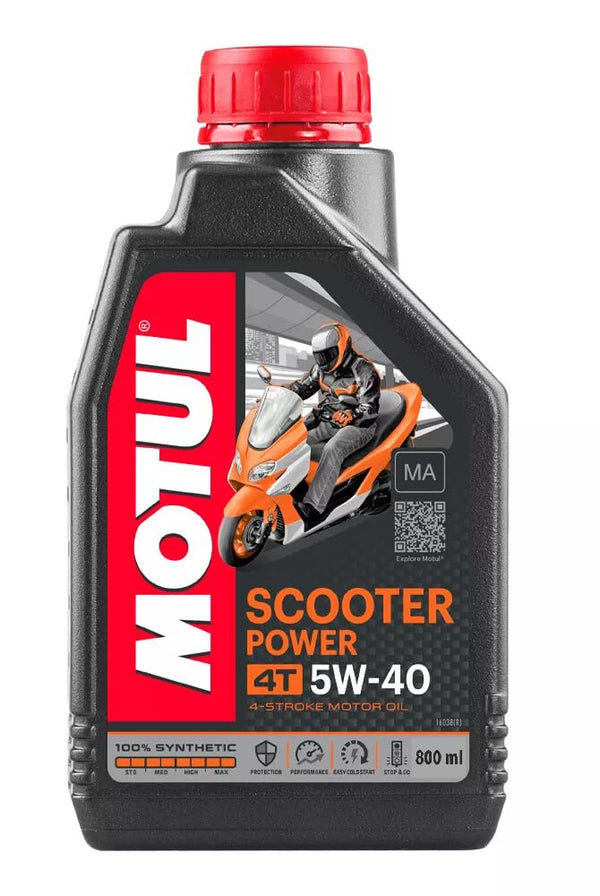 Motul Scooter Power LE 5W-40 Fully Synthetic Engine Oil