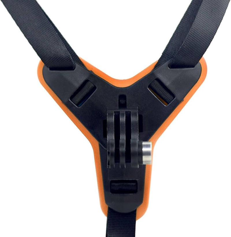 Helmet Chin Mount - Orange - BSDDP