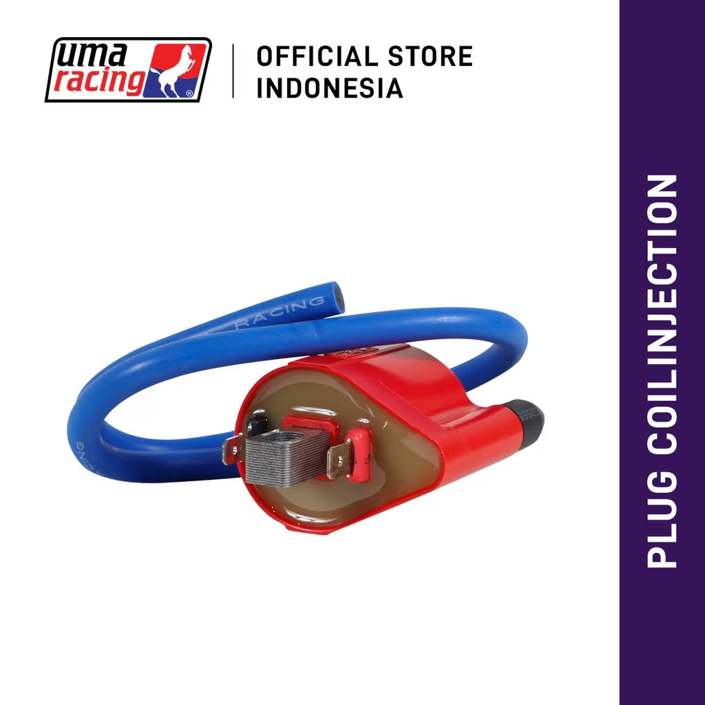 UMA RACING PLUG COIL FUEL INJECTION UNIVERSAL ( RED ) - 02PC002R 02PC0040