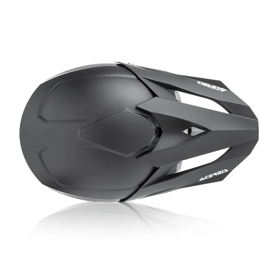 ACERBIS PROFILE 4 Motocross Helmet Gloss Black – ECE 22-05 Certified