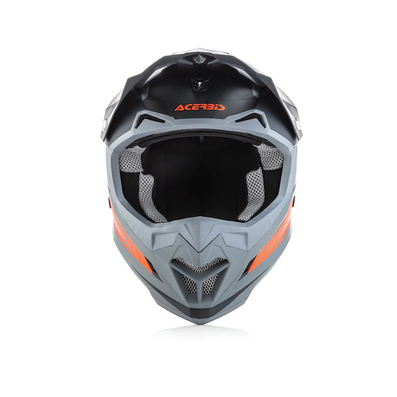 ACERBIS PROFILE 4 Motocross Helmet – ECE 22-05 Certified Black/Orange