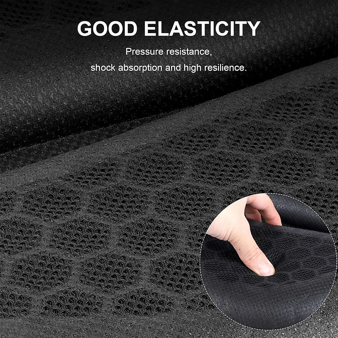Motorcycle Honeycomb Gel Air Seat  - Grand Pitstop