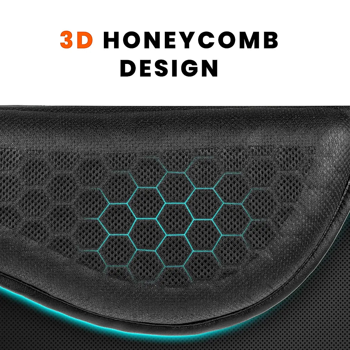 Motorcycle Honeycomb Gel Air Seat  - Grand Pitstop