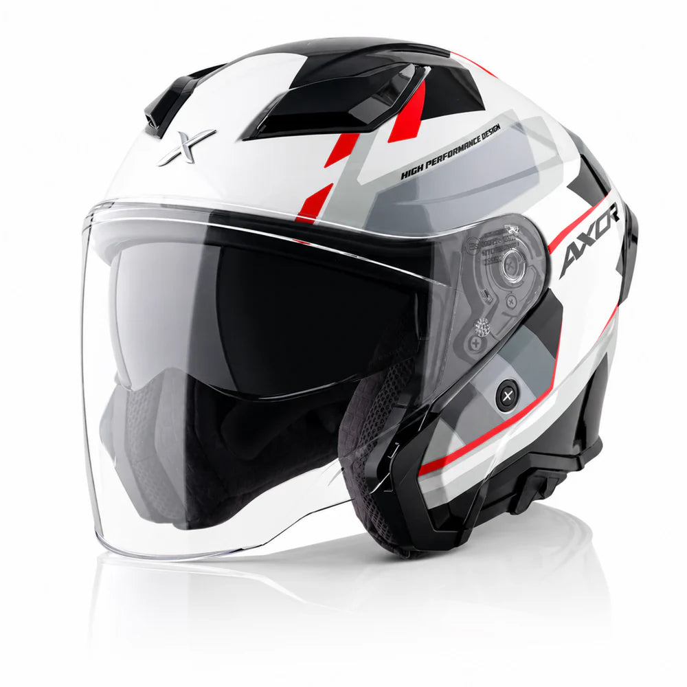 Axor Kylo Bean Half Face Motorcycle Helmet