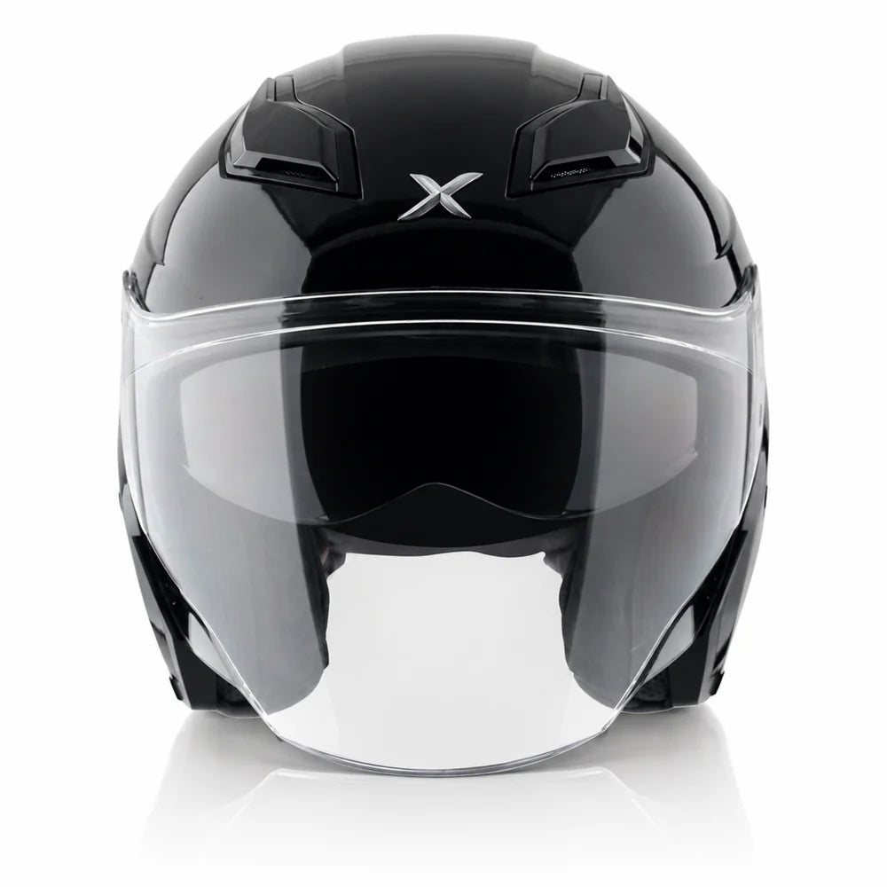 Axor Kylo Solid Half Face Motorcycle Helmet