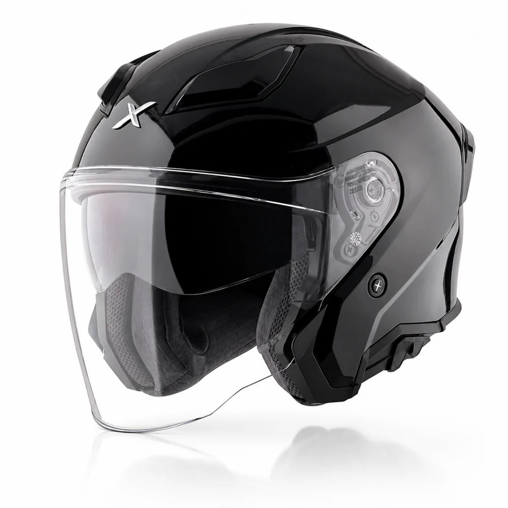 Axor Kylo Solid Half Face Motorcycle Helmet