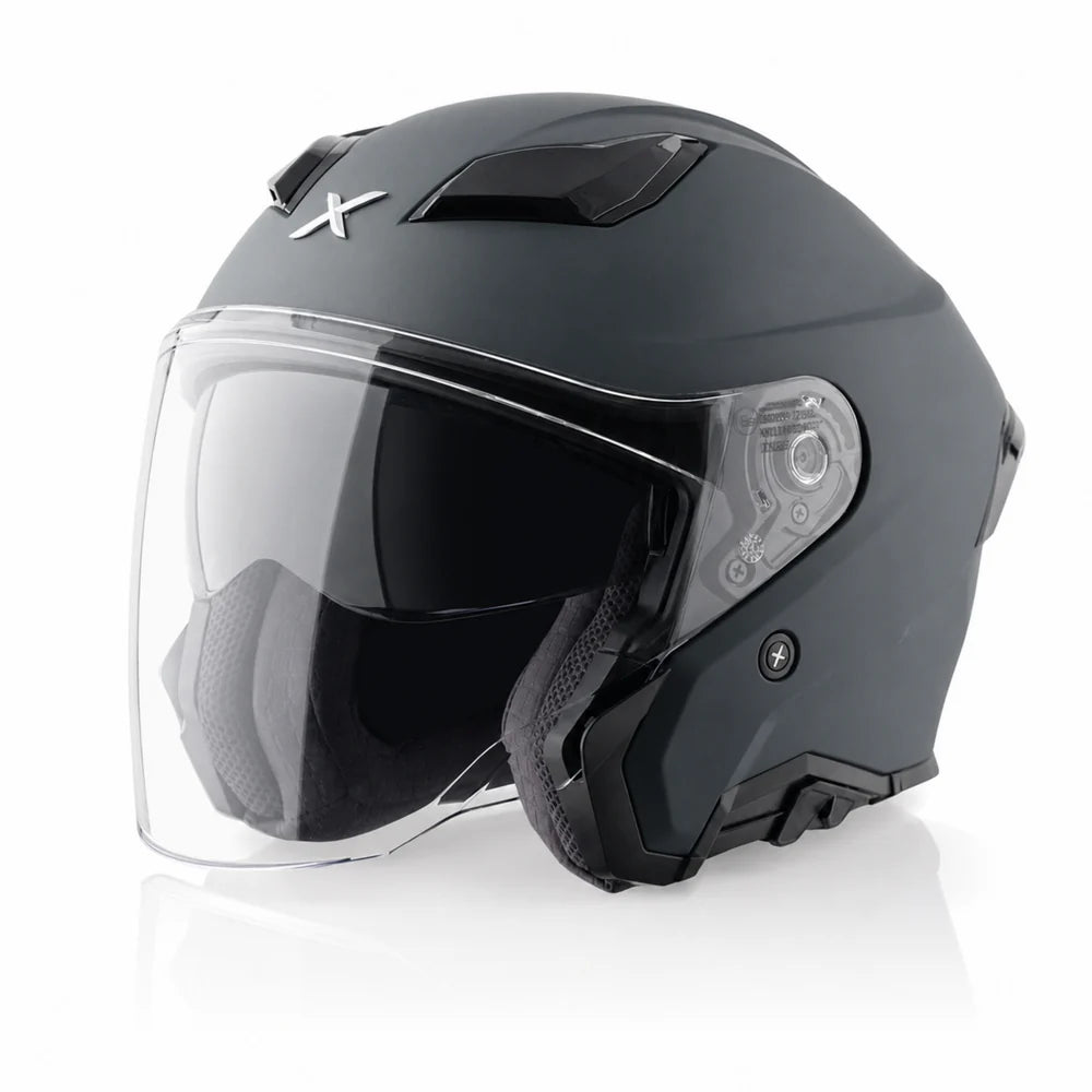 Axor Kylo Solid Half Face Motorcycle Helmet