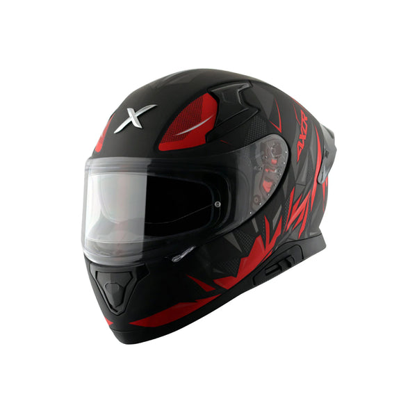 Helmet/Axor/APEX HUNTER/DULL BLACK RED/L  FREE TBOLT HELMET CLEANER