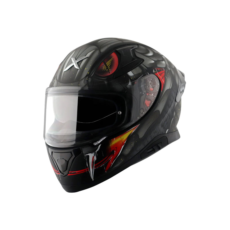 Helmet/Axor/APEX/VENOMOUS/DULL BLACK GREY/M FREE TBOLT HELMET CLEANER