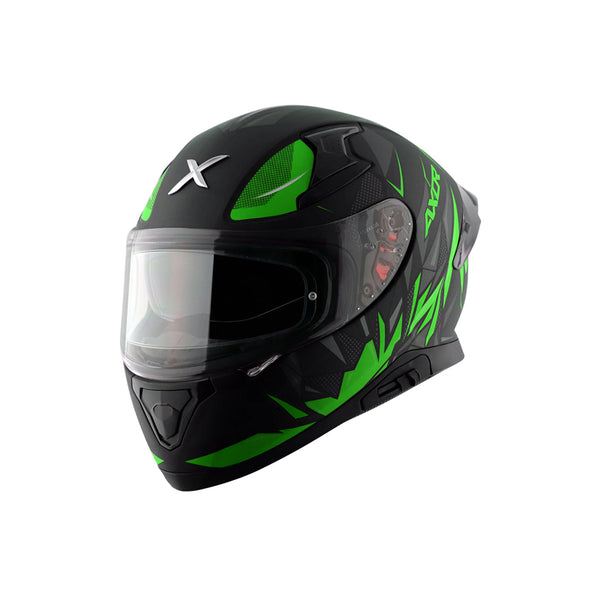 Helmet/Axor/Apex Hunter Gloss//Black Neon Green/Pcs/M  FREE TBOLT HELMET CLEANER