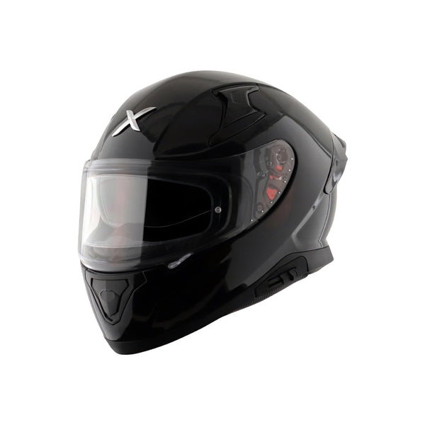 Helmet/Axor/APEX SOLID/GLOSS BLACK/L  FREE TBOLT HELMET CLEANER