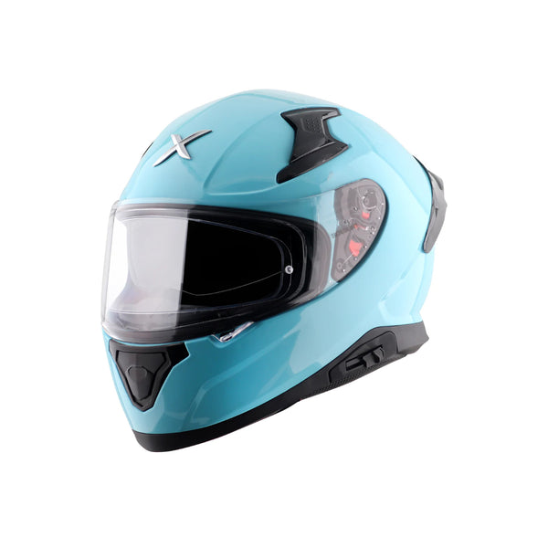 Helmet/Axor/AXOR APEX SOLID/HEX BLUE/L FREE TBOLT HELMET CLEANER