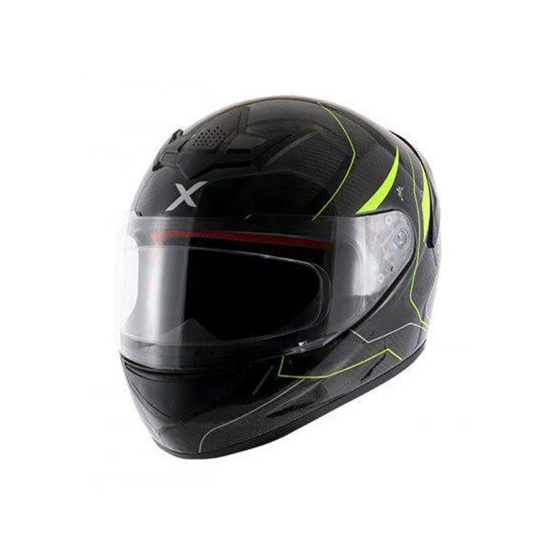 Helmet/Axor/Rage Carbon Gloss//Neon Yellow/Pcs/L  FREE TBOLT HELMET CLEANER