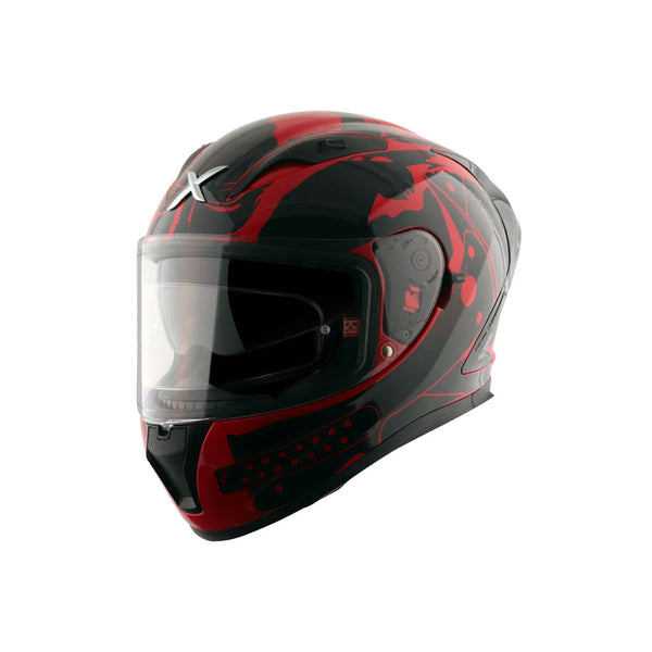 Helmet/Axor/STREET/DC BATMAN/RED BLACK/L  FREE TBOLT HELMET CLEANER