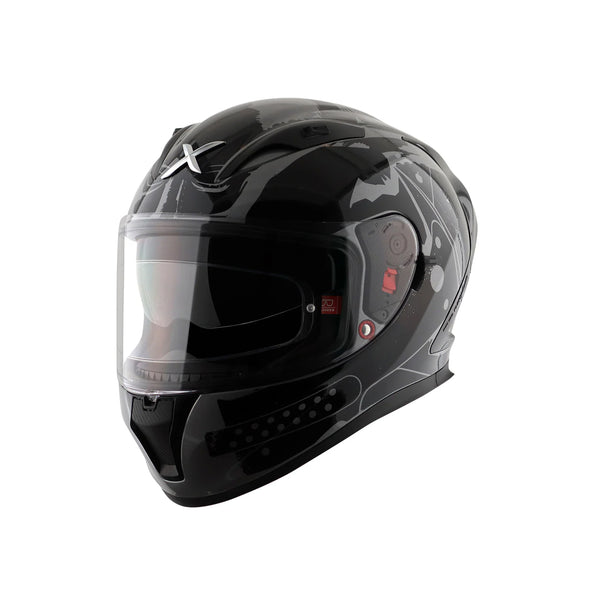 Helmet/Axor/Street Dc Batman//Anthracite Black/Pcs/L FREE TBOLT HELMET CLEANER