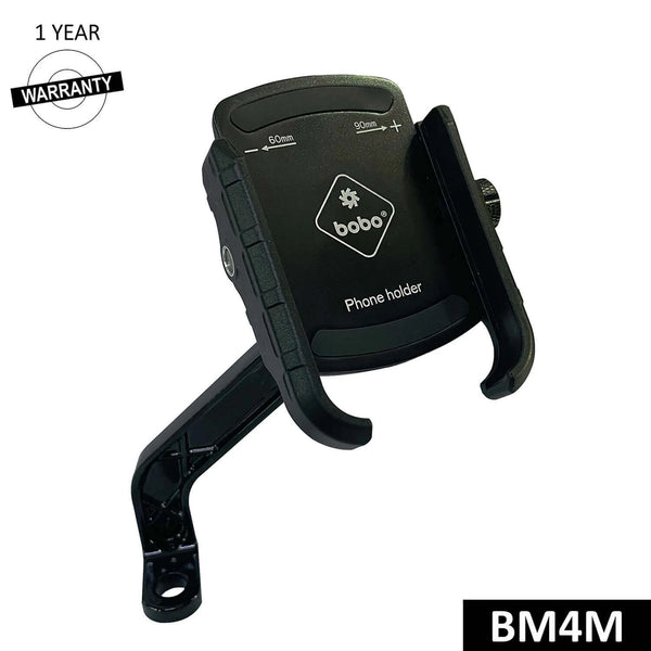 BOBO BM4M Jaw-Grip Bike/Cycle Phone Holder – Universal Motorcycle Mobile Mount