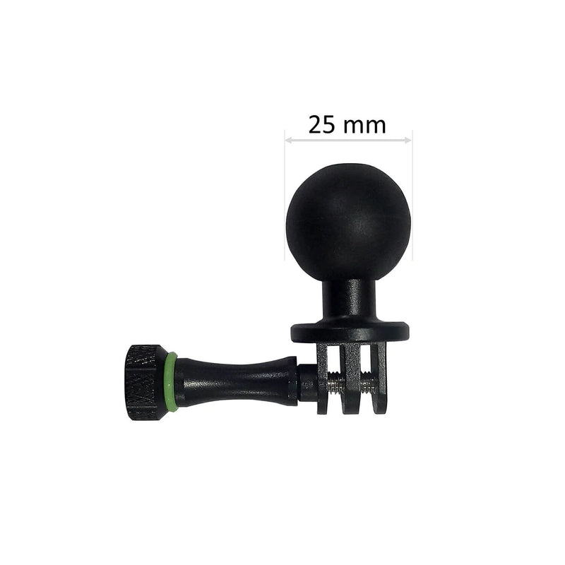 BOBO 25 mm Ball Action Camera Attachment – Universal Mount for Motorcycles