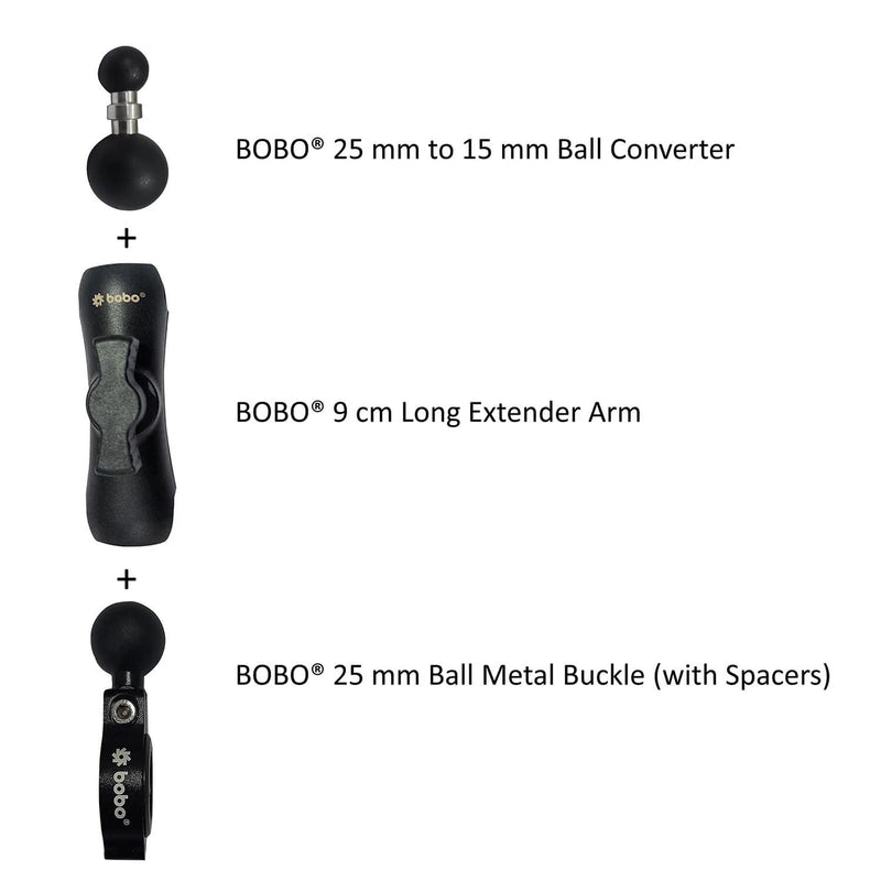 BOBO Bike Mount Extender Combo