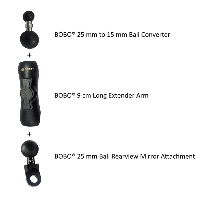 BOBO Bike Mount Extender Combo